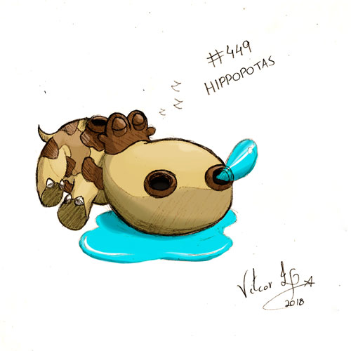 Hippopotas dorminhoco