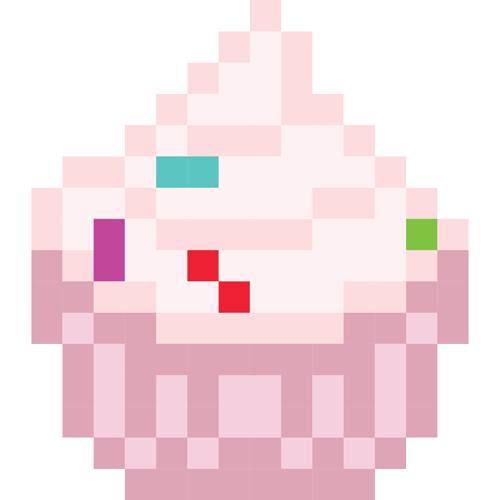 Pixel Cupcake (6 meses)