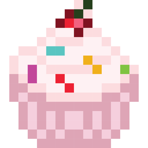 Pixel Cupcake (9 meses)