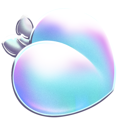 Holograph Peach