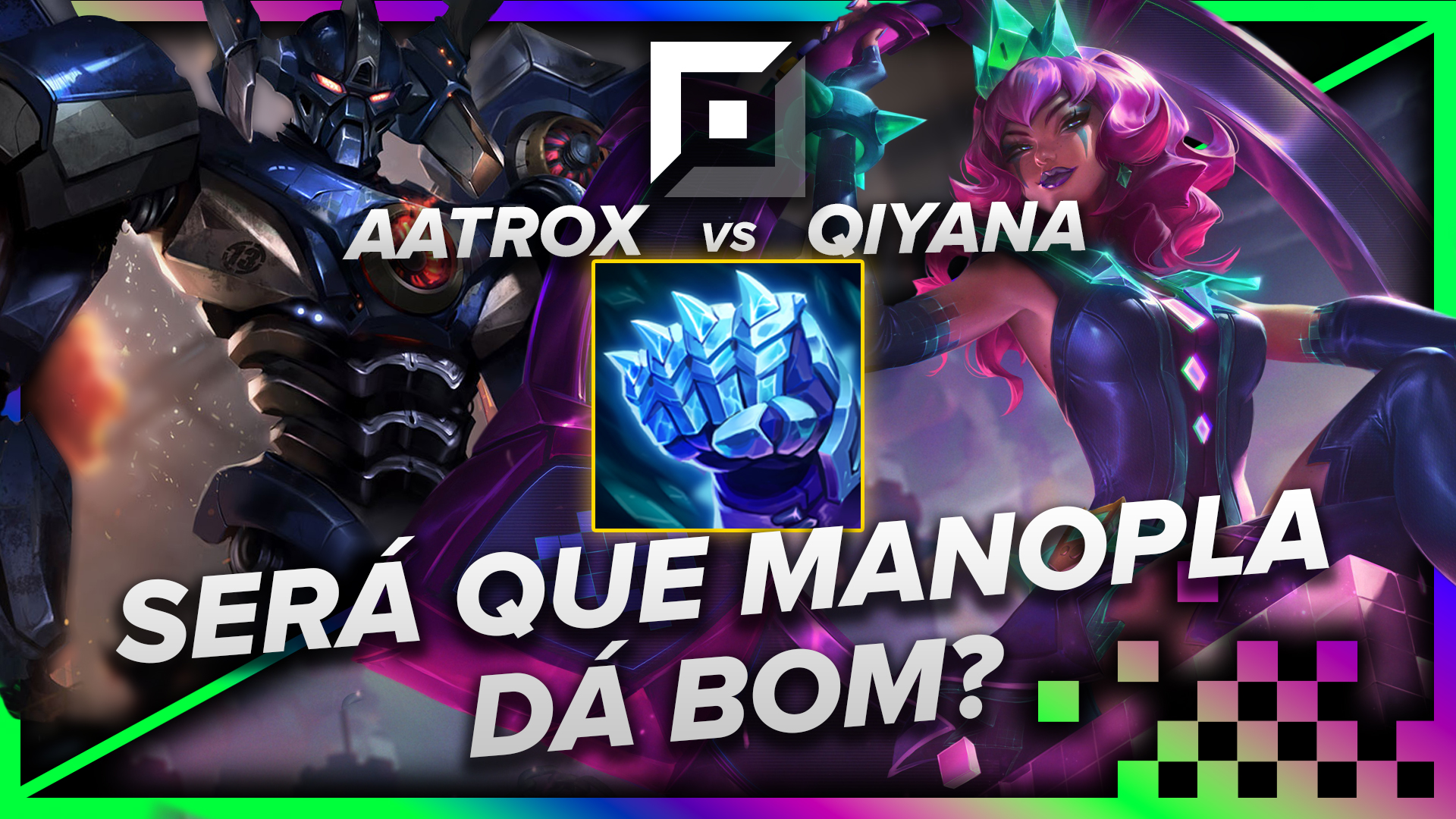 Será que manopla dá bom?